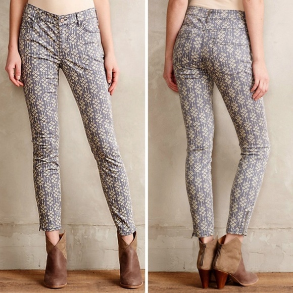Anthropologie Denim - Pilcro Serif Sateen Skinny Jeans